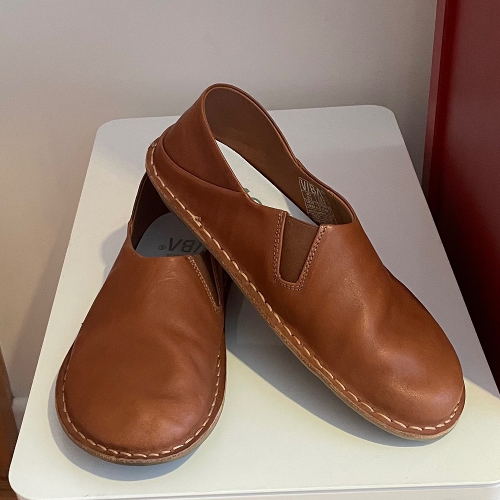 VIBA VIBAe ZUMA LEATHER COGNAC BROWN SIZE 40